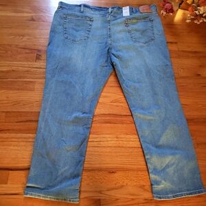 Levi Strauss Medium Wash Mens 541 Athletic Tapering Jeans 50x32 (48x30) B&T NWT